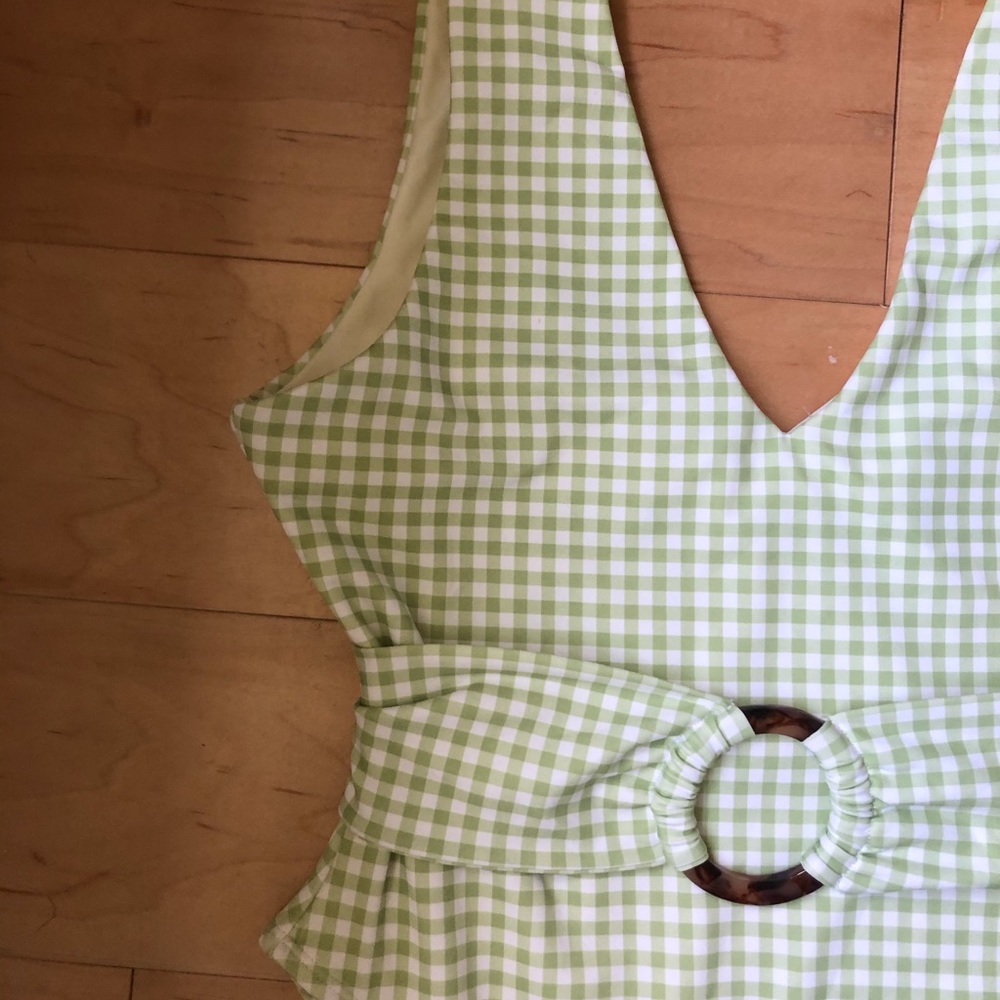 Montce Kim One Piece Swimsuit Gingham